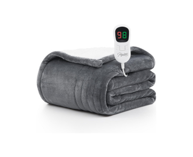 HomeMate Heated Blanket Electric Throw img