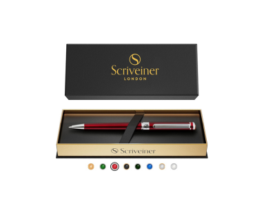 Scrivener Deep Crimson Ballpoint Pen img