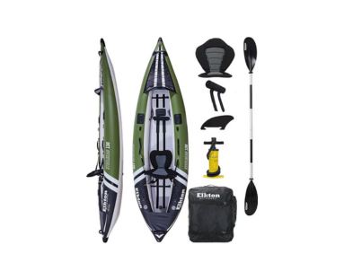 Elkton Outdoors Steelhead Inflatable Fishing Kayak img