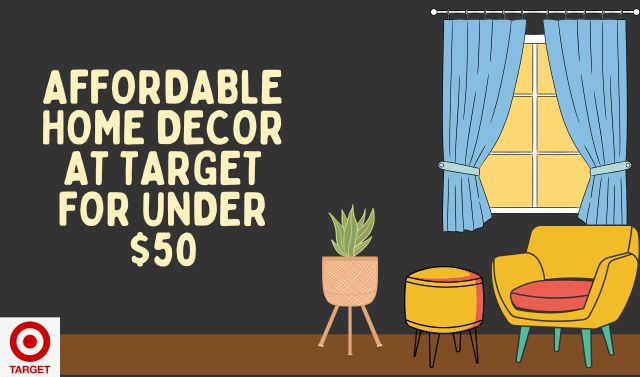 target home decor under $50