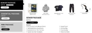 senior graduation packages