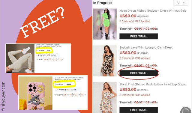 how to get free shein items