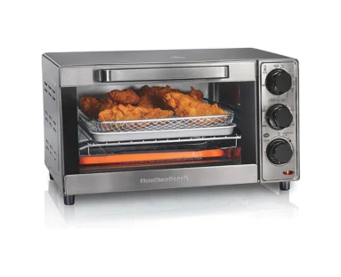 Hamilton Beach Air Fryer Sure Crisp Toaster Oven img